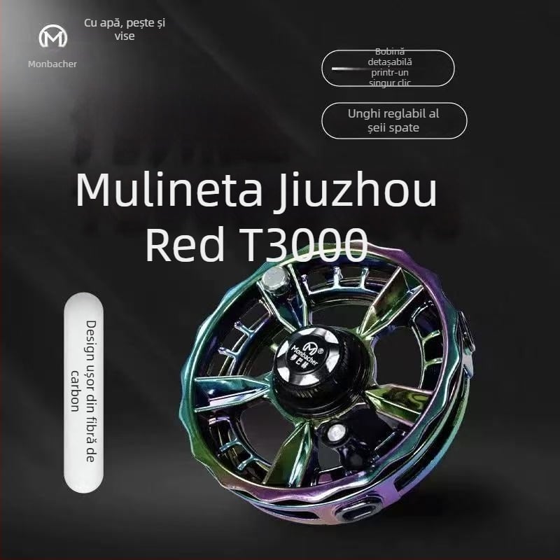 Mombach mulinetă Storm T900, Kyushu Red T2000, Kyushu Red T3000, înveliș complet, ușoară