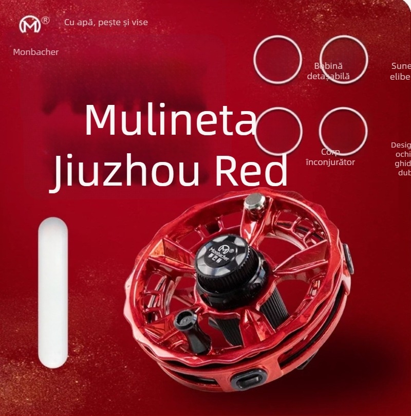 Mombach mulinetă Storm T900, Kyushu Red T2000, Kyushu Red T3000, înveliș complet, ușoară