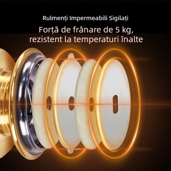 DEUKIO Mulineta de pescuit micro din metal — mini mulinetă de spinning ultra-ușoară pentru pescuit cu momeli