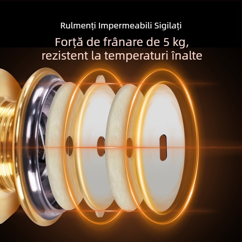 DEUKIO Mulineta de pescuit micro din metal — mini mulinetă de spinning ultra-ușoară pentru pescuit cu momeli