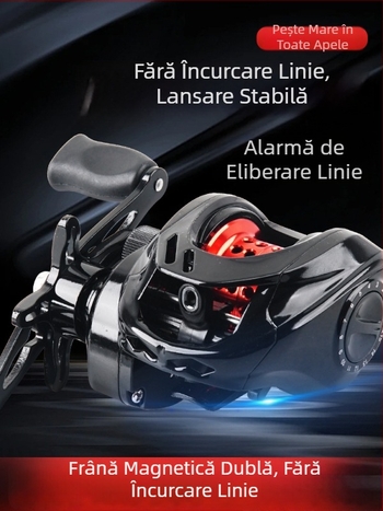 Water Drop mulinetă – ultraușoară, aruncare la distanță, rulmenți ceramici, ax scurt
