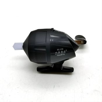 Pisces 10S mulineta de pescuit din plastic-otel, cu dard de pește și dard de rechin, protecții pentru mână și încheietură