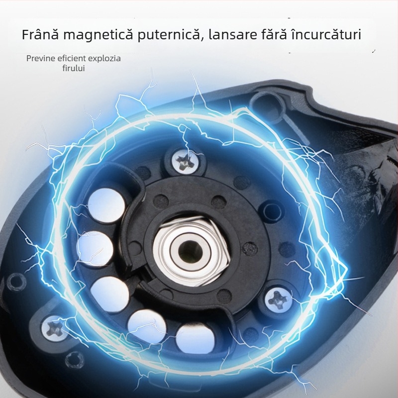 DEUKIO P3 mulinetă de spinning pentru momeli, aruncări lungi
