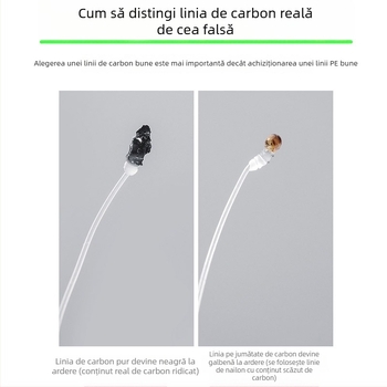 Linie principală din carbon pentru pescuitul în mare, rezistență medie