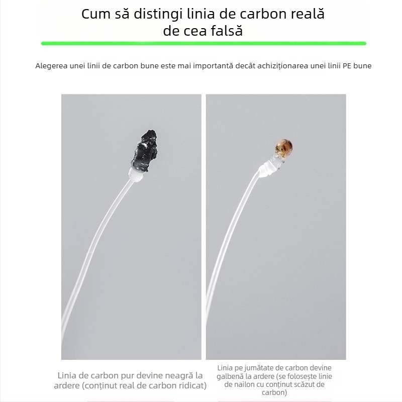 Linie principală din carbon pentru pescuitul în mare, rezistență medie