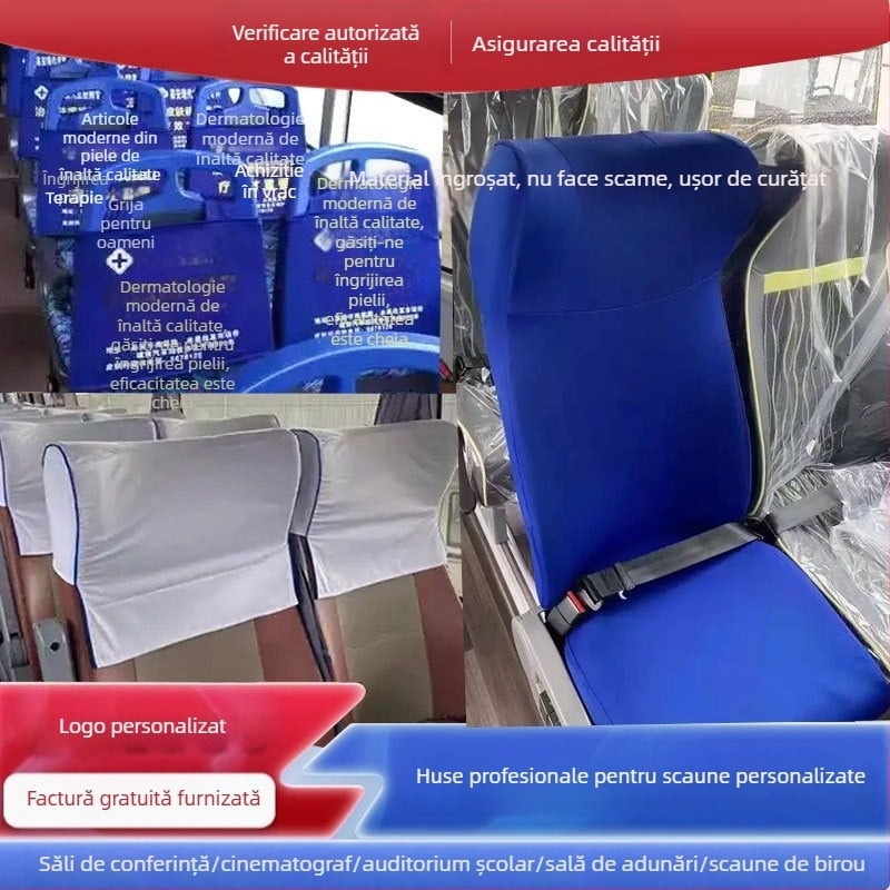 Huse personalizate pentru scaunele de autobuz pentru Yutong și King Long, Shaolin microbuz 19 locuri, perne Higer, autobuz școlar