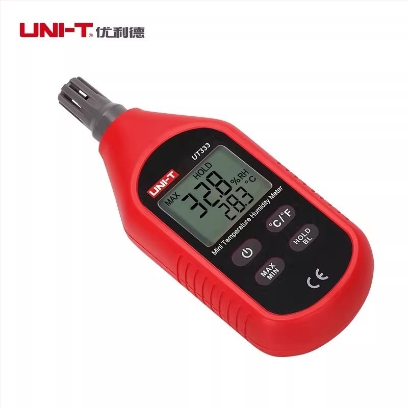 UT333/UT333S măsurător de temperatură și umiditate, afișaj digital, termometru de uz casnic, înaltă precizie