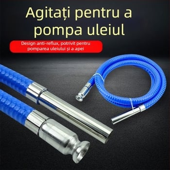Conductă de transfer pentru combustibil și apă pentru camioane, PVC cu armare din oțel, pentru benzină și motorină, cu acțiune de transfer prin agitare