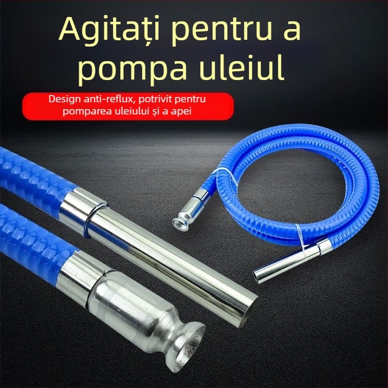 Conductă de transfer pentru combustibil și apă pentru camioane, PVC cu armare din oțel, pentru benzină și motorină, cu acțiune de transfer prin agitare