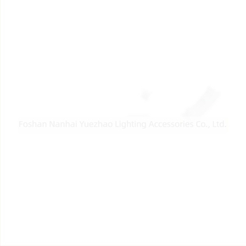 Lumină liniară 0809 cu capac final pentru iluminat dulap/șifonier – fără lampă principală; lampă pentru vinotecă, lampă oglindă, lampă de masă, lampă de noptiere