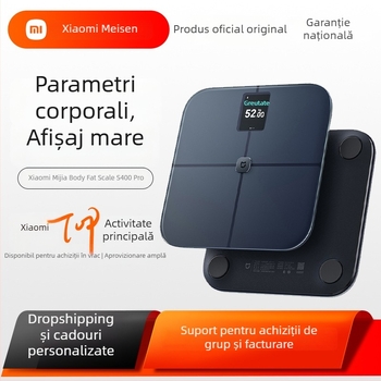 Cântar pentru grăsime corporală S400Pro – inteligent, precis, pentru uz casnic, pentru pierderea în greutate, femei