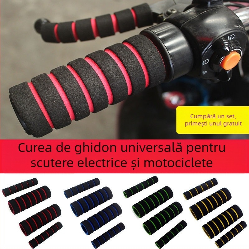 Capă de ghidon pentru vehicule electrice și motociclete — accesorii de modificare, accelerație, antifrize, burete antiaderent, gel moale