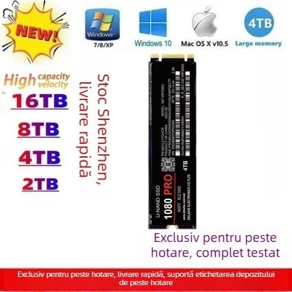 SSD de 4TB cu interfață M.2 NGFF Pro 1080