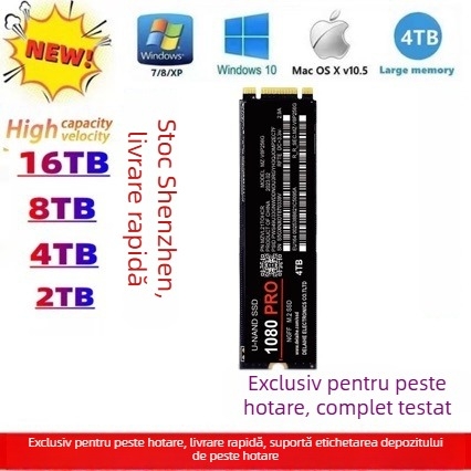 SSD de 4TB cu interfață M.2 NGFF Pro 1080