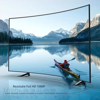 Cablu VGA 1,5 m pentru PC, monitor, proiector și TV