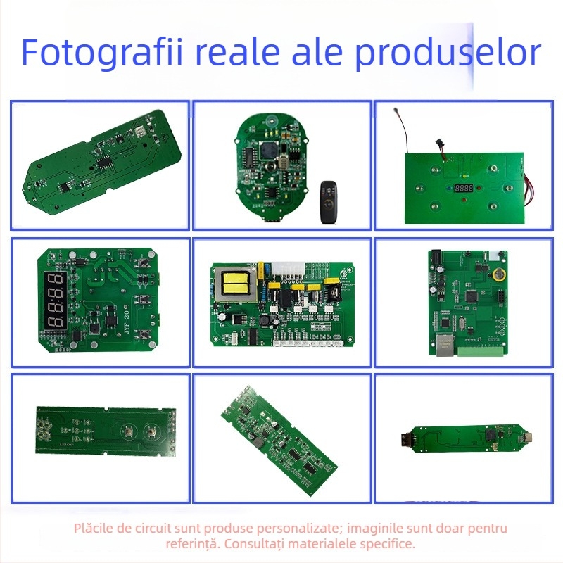 Placă de control pentru aparat cosmetic, mască LED și fototerapie, reglaje de timp și culoare