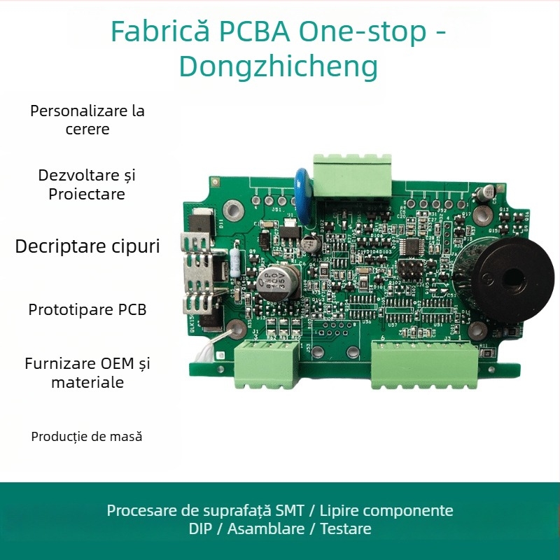 PCBA placă de control, clonare și decriptare pentru prototipare, asamblare SMT, placă FR4 cu sudură