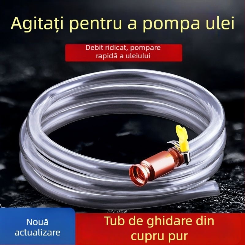 Extractor manual auto-priming pentru ulei și apă, cu conductă de uree din cupru, pentru camioane diesel