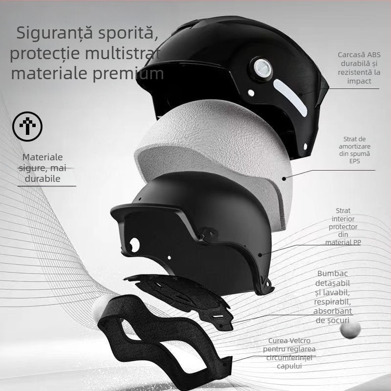 Cască electrică pentru motocicletă, cu vizor dublu, unisex, protecție solară, vară 2025, pentru toate anotimpurile