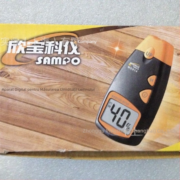 Xinbao Md812Plus Umidimetru digital pentru lemn cu sondă, interval 5-40%