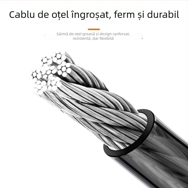 Lacăt pentru bicicletă de munte cu cod anti-furt, cablu din oțel portabil pentru biciclete electrice, accesorii pentru bicicletă