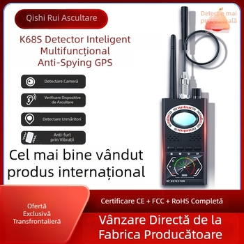 K68S Detector de camere ascunse cu GPS – anti-spionaj, anti interceptare și anti urmărire