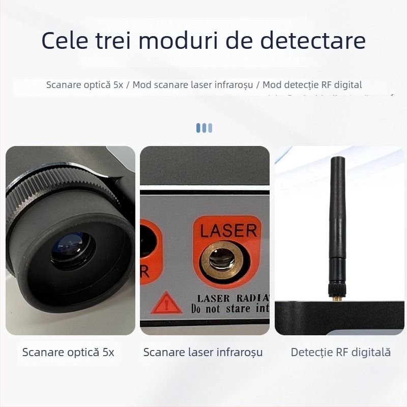 DS318 CS331 Detector de semnal multifuncțional cu scanare infraroșie și cameră pentru localizare