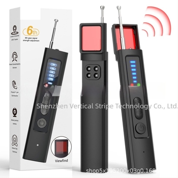 Detector de camere cu semnal wireless și alarmă, scaner infraroșu, detector inteligent pentru camere ascunse în hoteluri