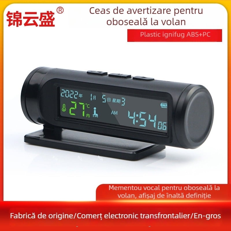 Ceas de avertizare a oboselii la condus – Alarmă inteligentă pentru siguranța șoferului