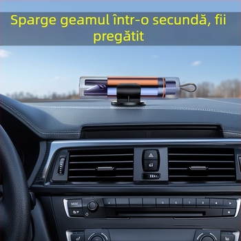 Ciocan auto pentru spargerea geamurilor — unealtă multifuncțională de evacuare pentru vehicul