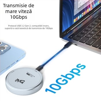 Carcasă externă M.2 NVMe (2230) - aliaj de aluminiu, USB-C, până la 4TB