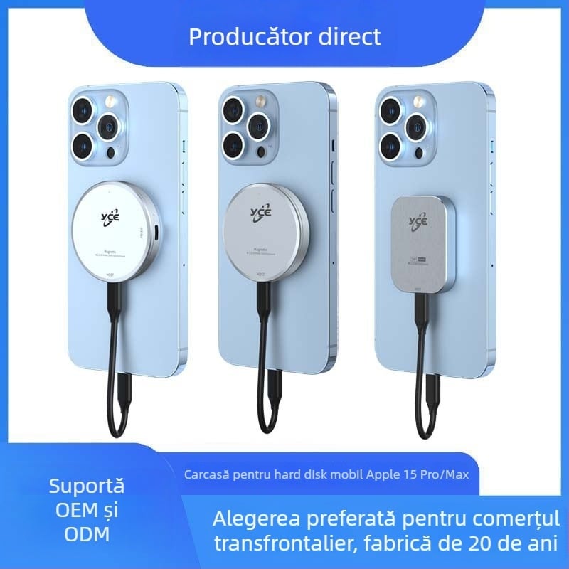 Carcasă externă M.2 NVMe (2230) - aliaj de aluminiu, USB-C, până la 4TB