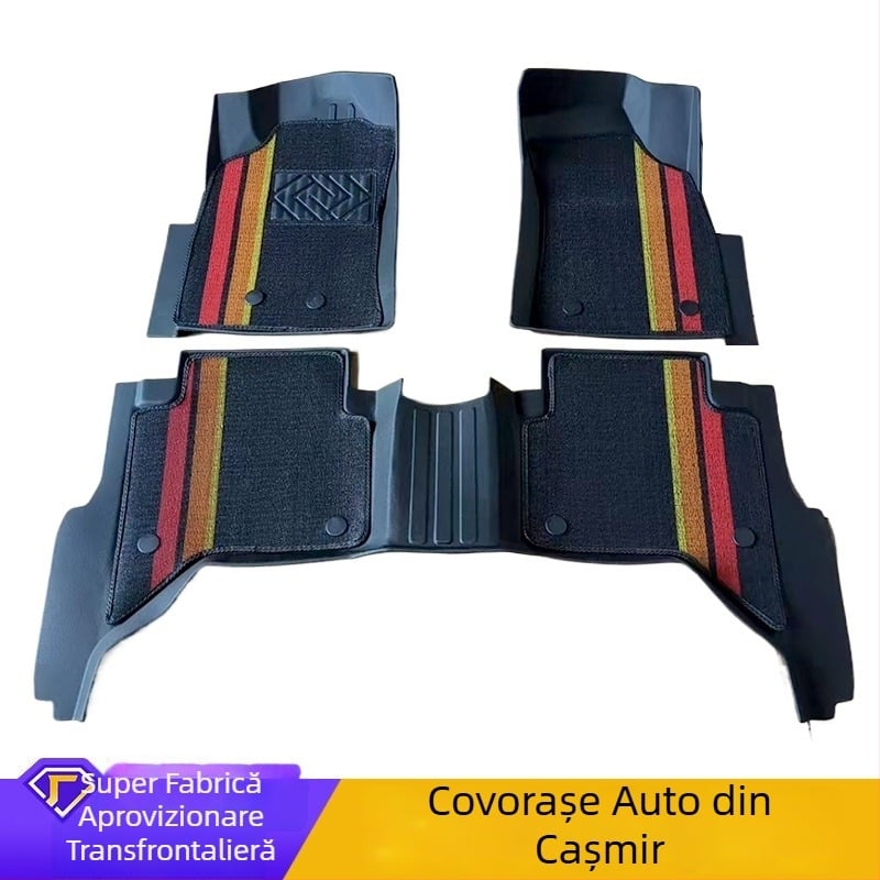 Covorașe universale pentru podea auto, cu tăiere personalizabilă, antiderapante, rezistente la uzură