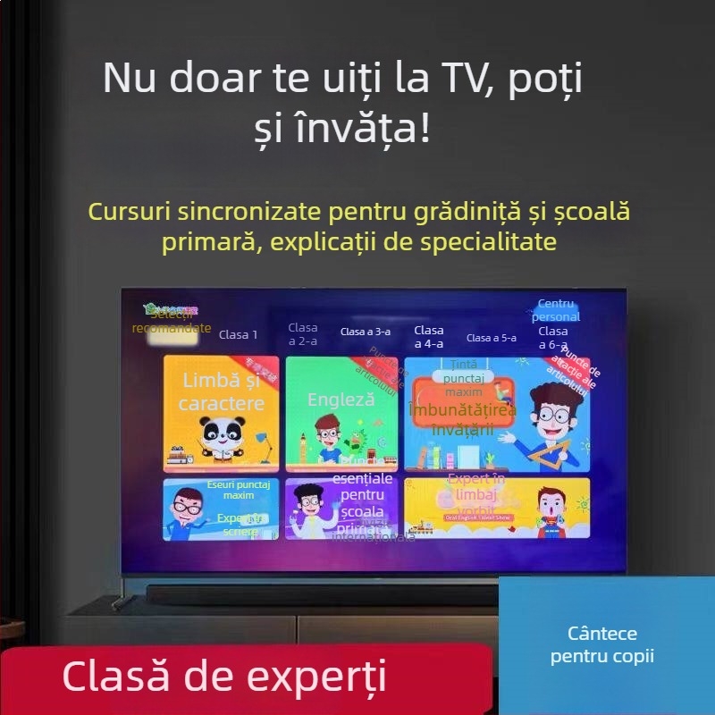 Set-top box noul model 2025 cu Wi-Fi 4K