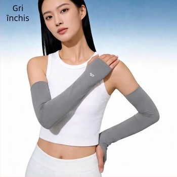 Manșete UV din Ice Silk, model subțire de vară, unisex, pentru condus, sport și ciclism