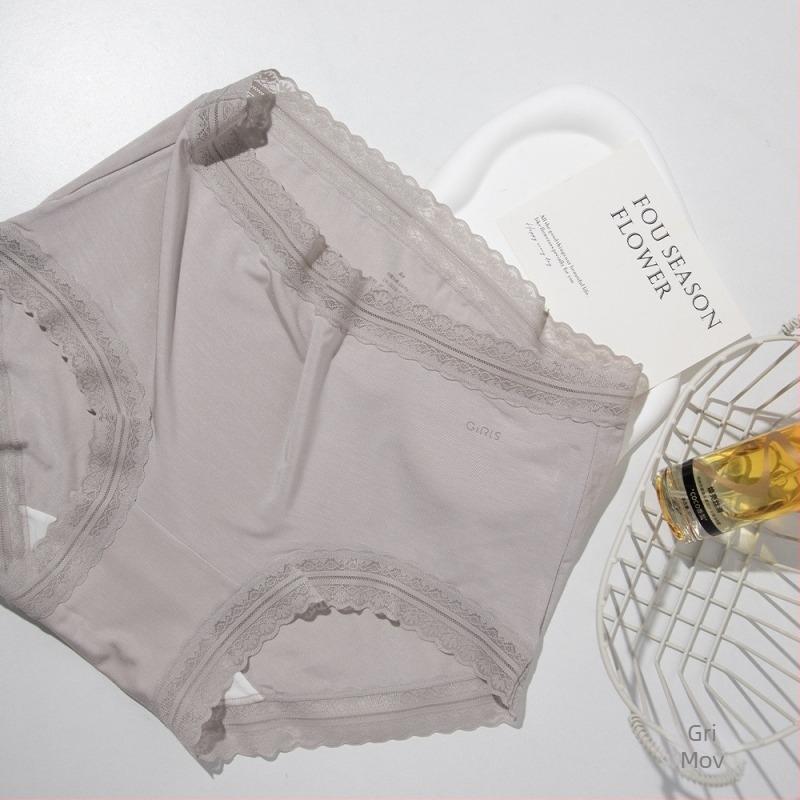 Little Orchid Skirt A002 Pastorală cu margine dantelată, sexy Nude-Feel, 80S modal, lenjerie intimă de înaltă calitate