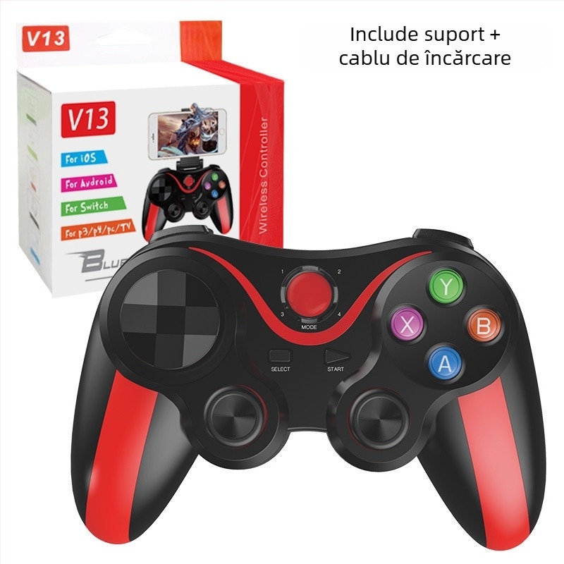 Controller de joc wireless V8 V13 X3 T3 pentru iOS, Android și Nintendo Switch