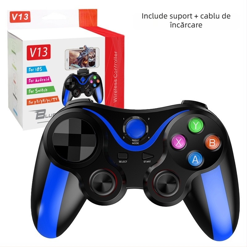 Controller de joc wireless V8 V13 X3 T3 pentru iOS, Android și Nintendo Switch