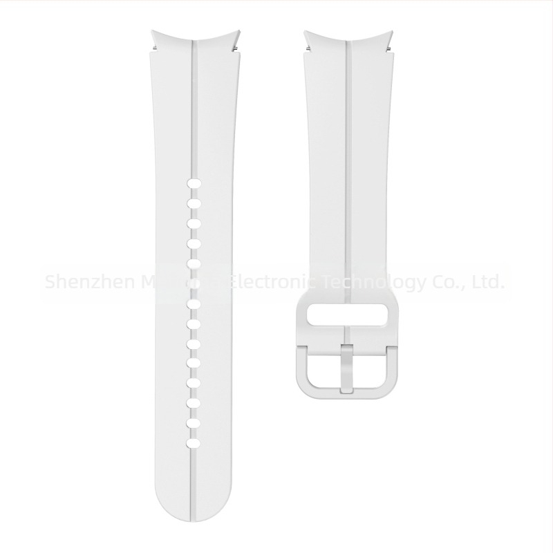 Curea din silicon cu caneluri pentru Samsung Galaxy Watch 765Pro și Watch4, 20 mm