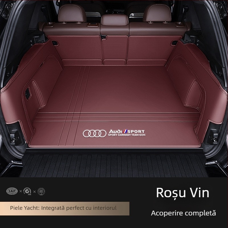 Covor portbagaj din piele pentru Audi A4L A6L Q3 Q5 Q5L Q2 A3 A5 A7 – acoperire totală, potrivire personalizată