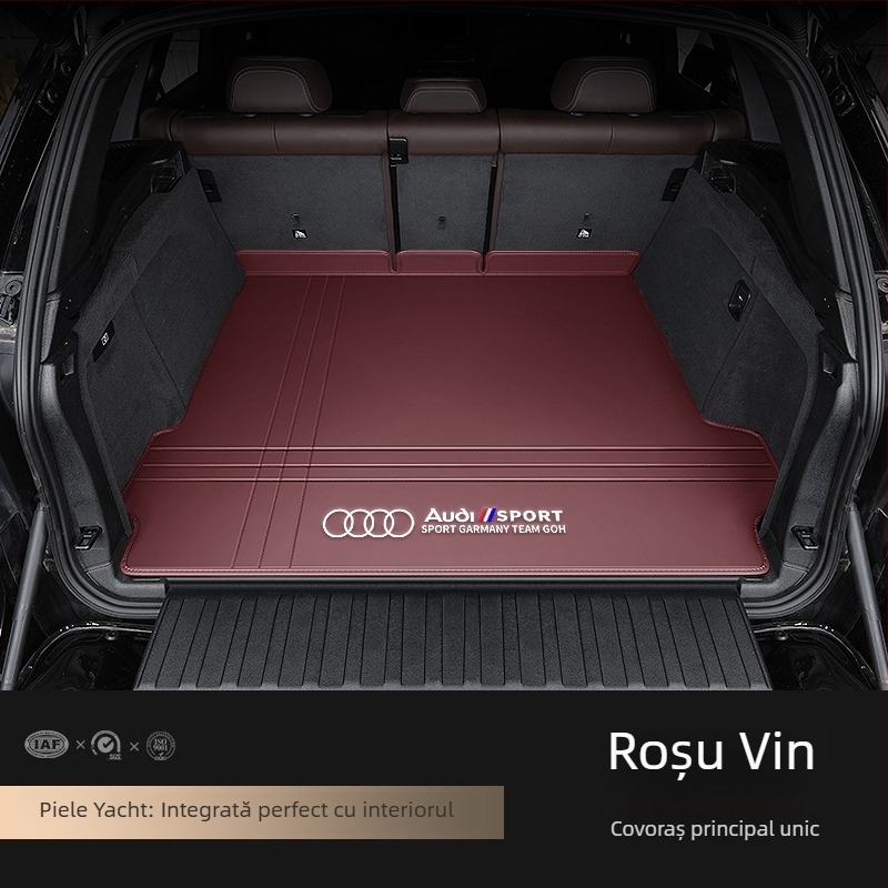 Covor portbagaj din piele pentru Audi A4L A6L Q3 Q5 Q5L Q2 A3 A5 A7 – acoperire totală, potrivire personalizată