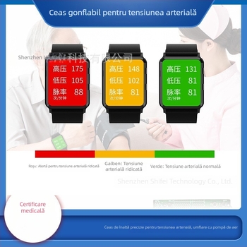 Brățară inteligentă 4G cu airbag gonflabil, monitorizare tensiune arterială, nivel medical CFDA, personalizare SDK