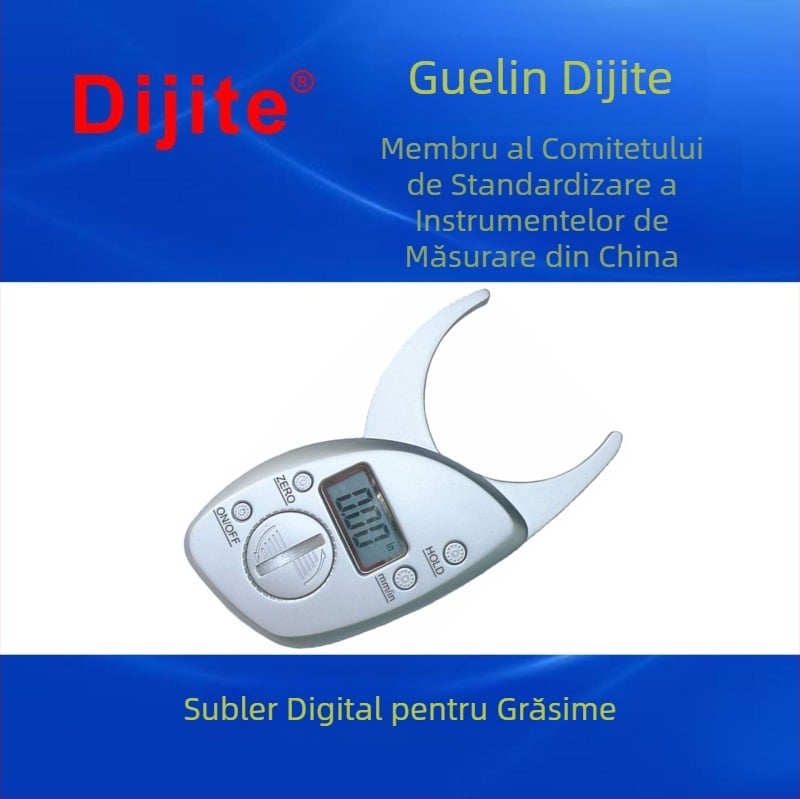 Caliper digital pentru măsurarea grăsimii corporale