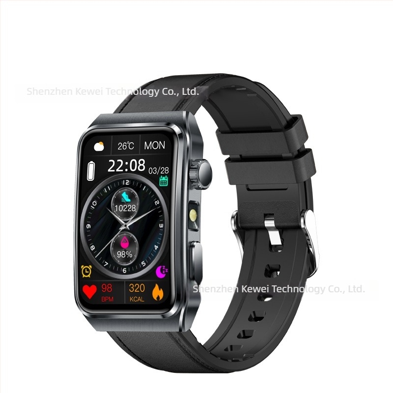 TK73 Brățară inteligentă și ceas pentru sănătate și sport, smartwatch impermeabil, multifuncțional, cu măsurarea tensiunii arteriale și a ritmului cardiac