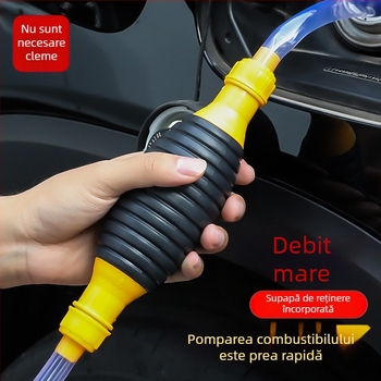 Pompa manuală de ulei pentru mașini și motociclete – auto-priming, debit mare, aspirație din bidon diesel, conductă de aspirație pentru uz casnic, devierea ureei