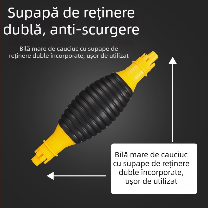 Pompa manuală de ulei pentru mașini și motociclete – auto-priming, debit mare, aspirație din bidon diesel, conductă de aspirație pentru uz casnic, devierea ureei