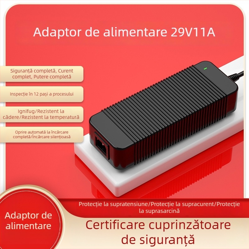 Adaptoare de alimentare 29V12A și 29V10A cu certificări UL, CE, 3C, KC, SAA și PSE