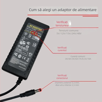 Sursă de alimentare switch-mode 12V 5A, 60W
