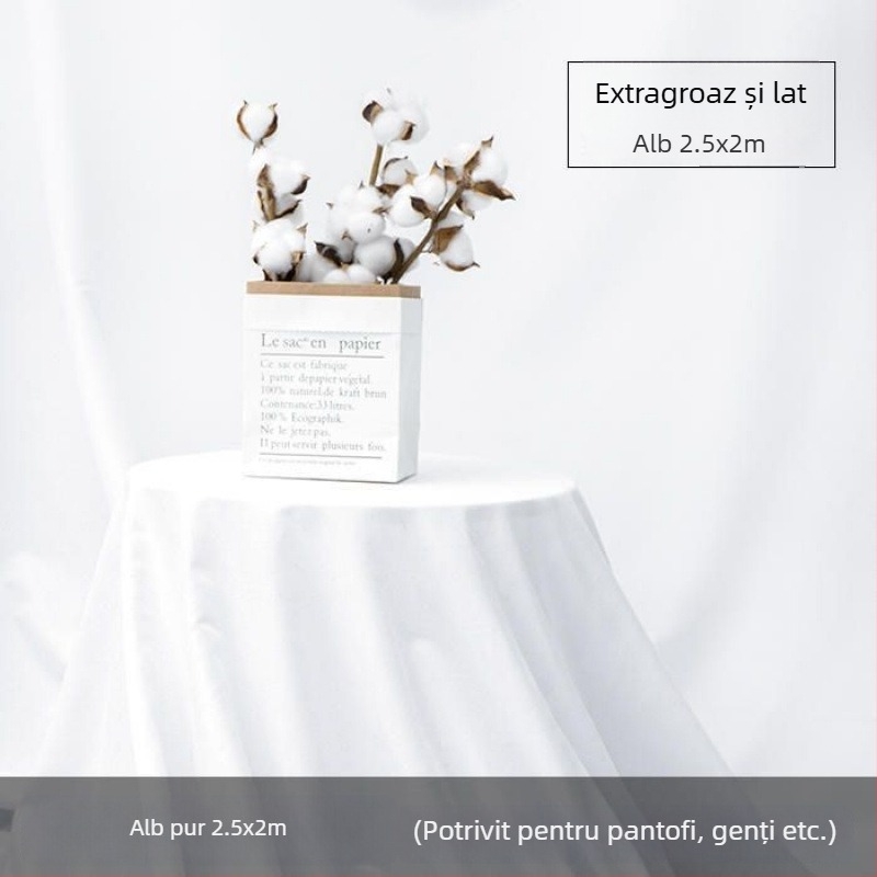Fundal fotografic opac, țesătură groasă, culoare solidă, potrivit pentru portrete și natură statică, fundal pentru transmisiuni live.
