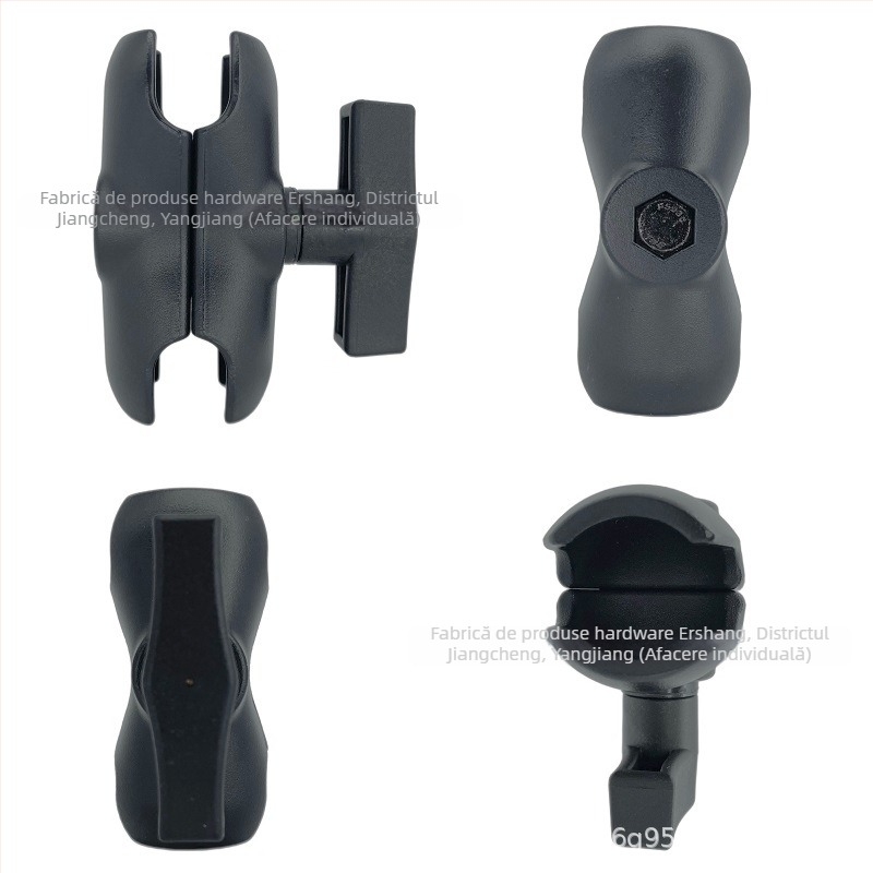 Bară de conectare de 1,5 inch, compatibilă cu suportul RAM pentru tabletă industrială, pentru utilaje agricole, buldozer, excavator și suport monitor pentru navă